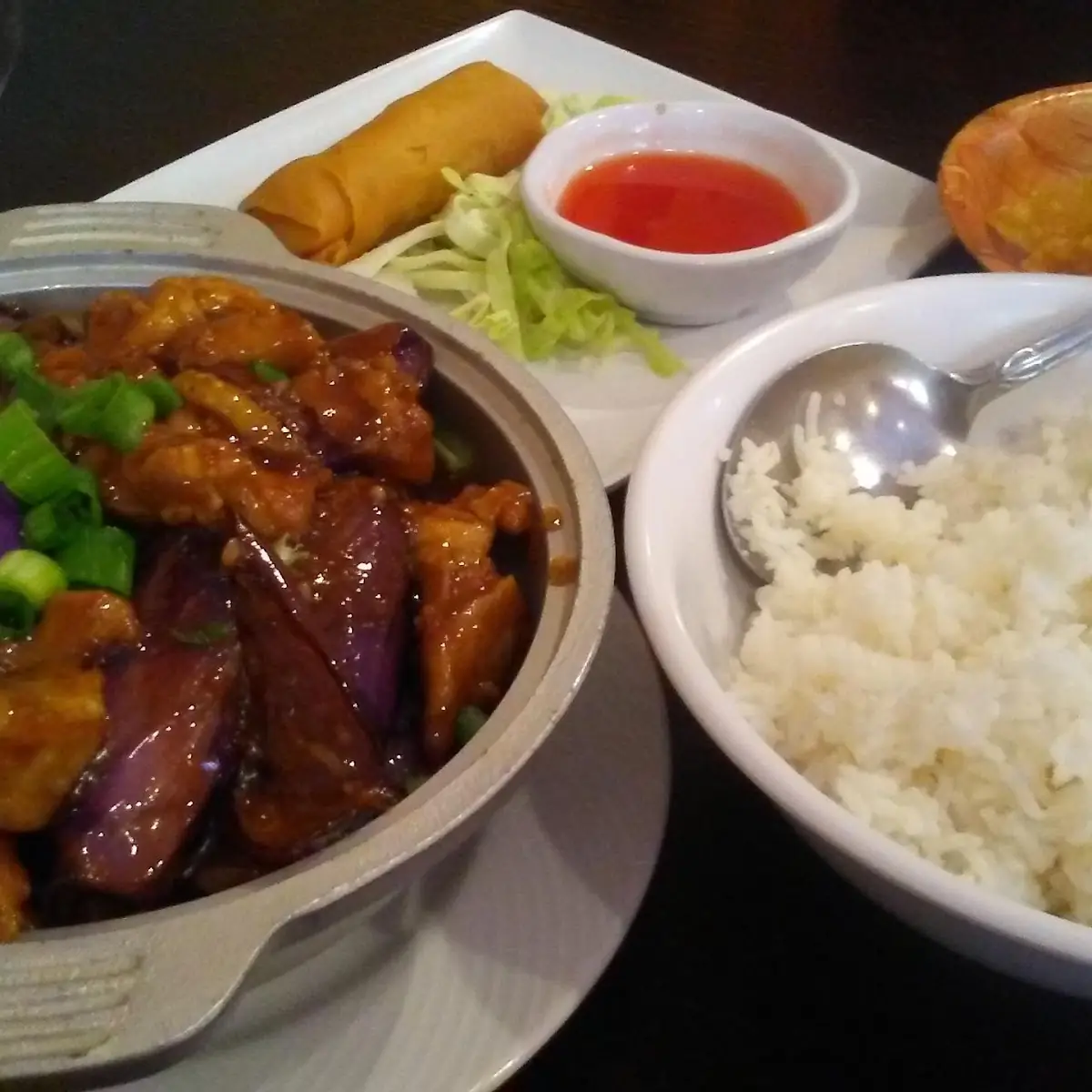 Eggplant with Garlic Sauce