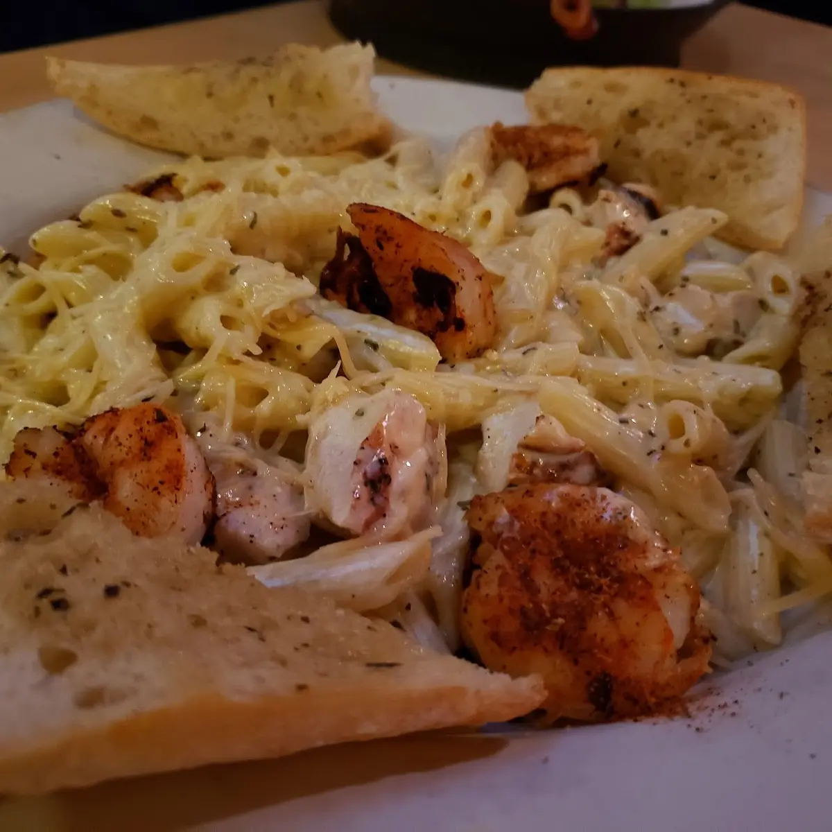 Shrimp Alfredo