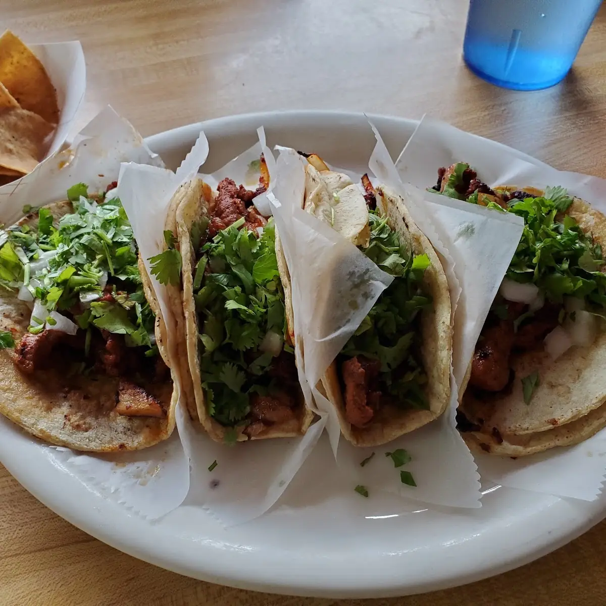 Soft Taco, Beans, Rice