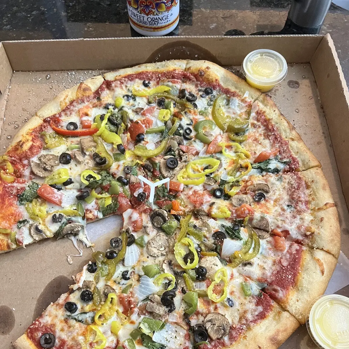 Philly Cheese Steak Specialty Pizza