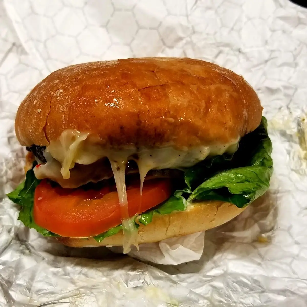 Mushroom Bacon Cheeseburger