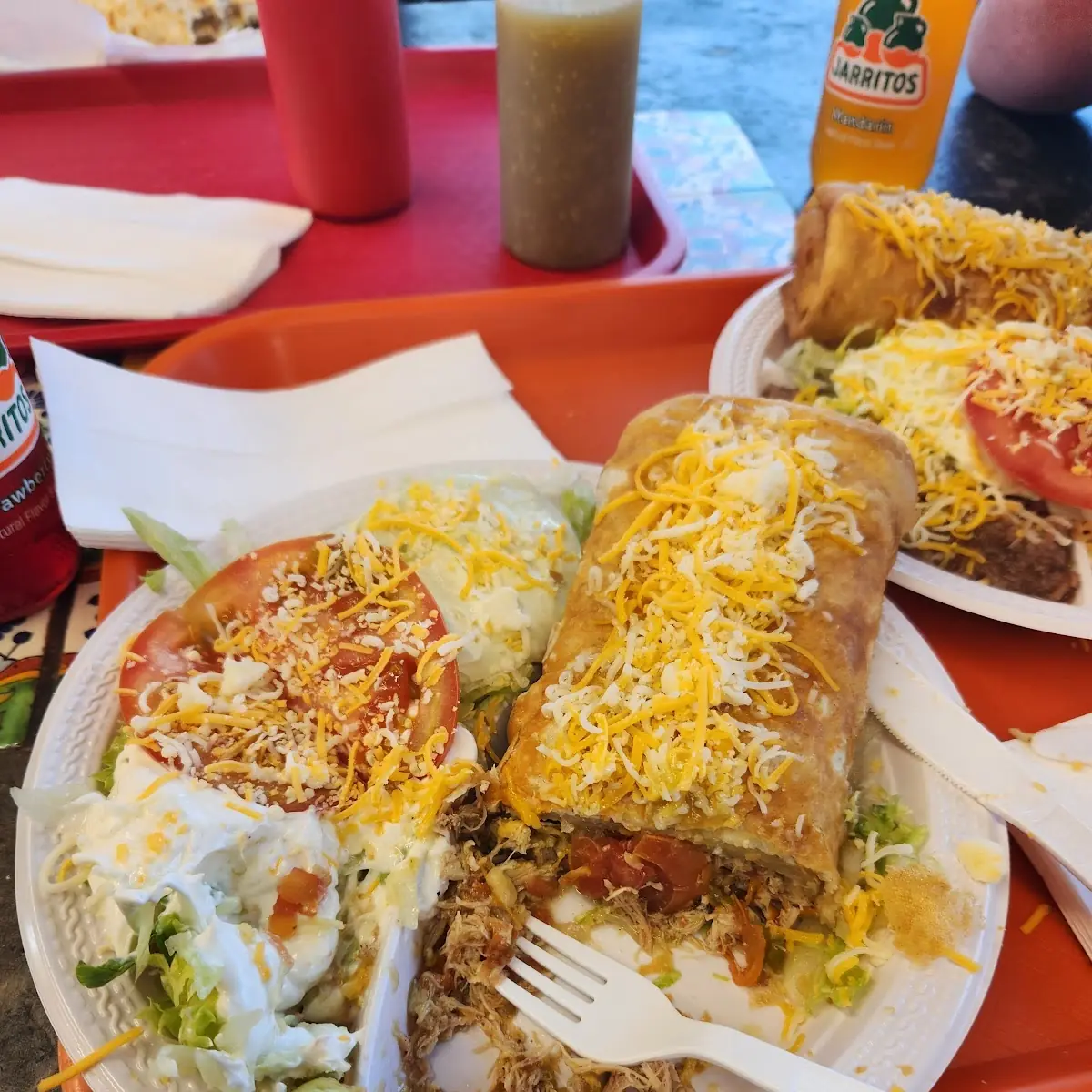 Mixed Burrito-2 Rolled Tacos