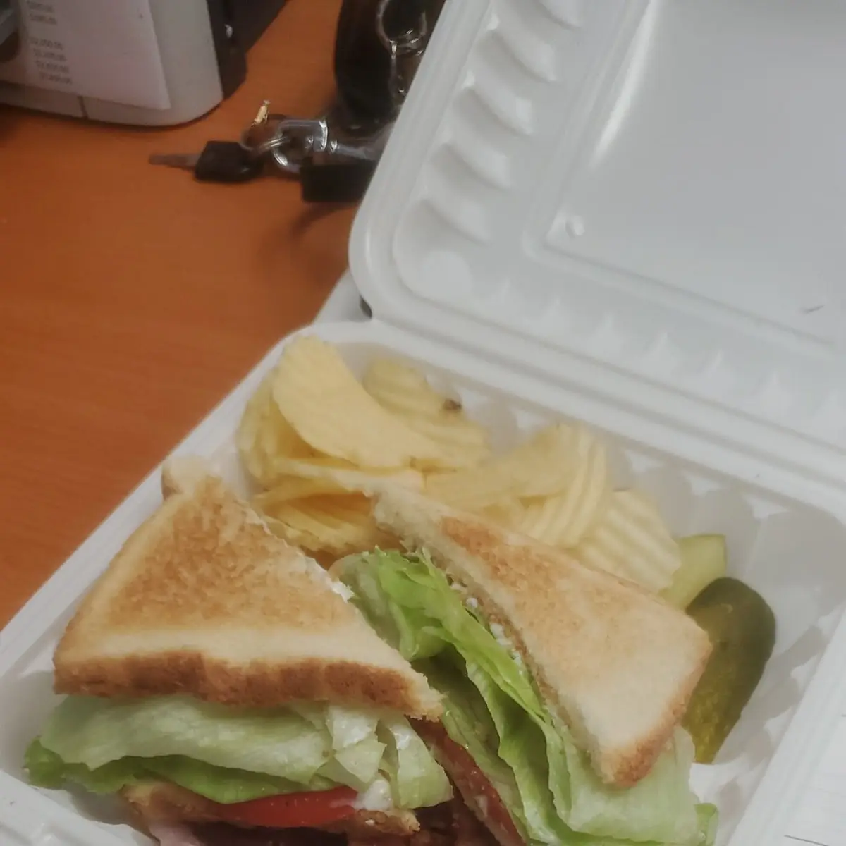 Ham Cheese Club Sandwich