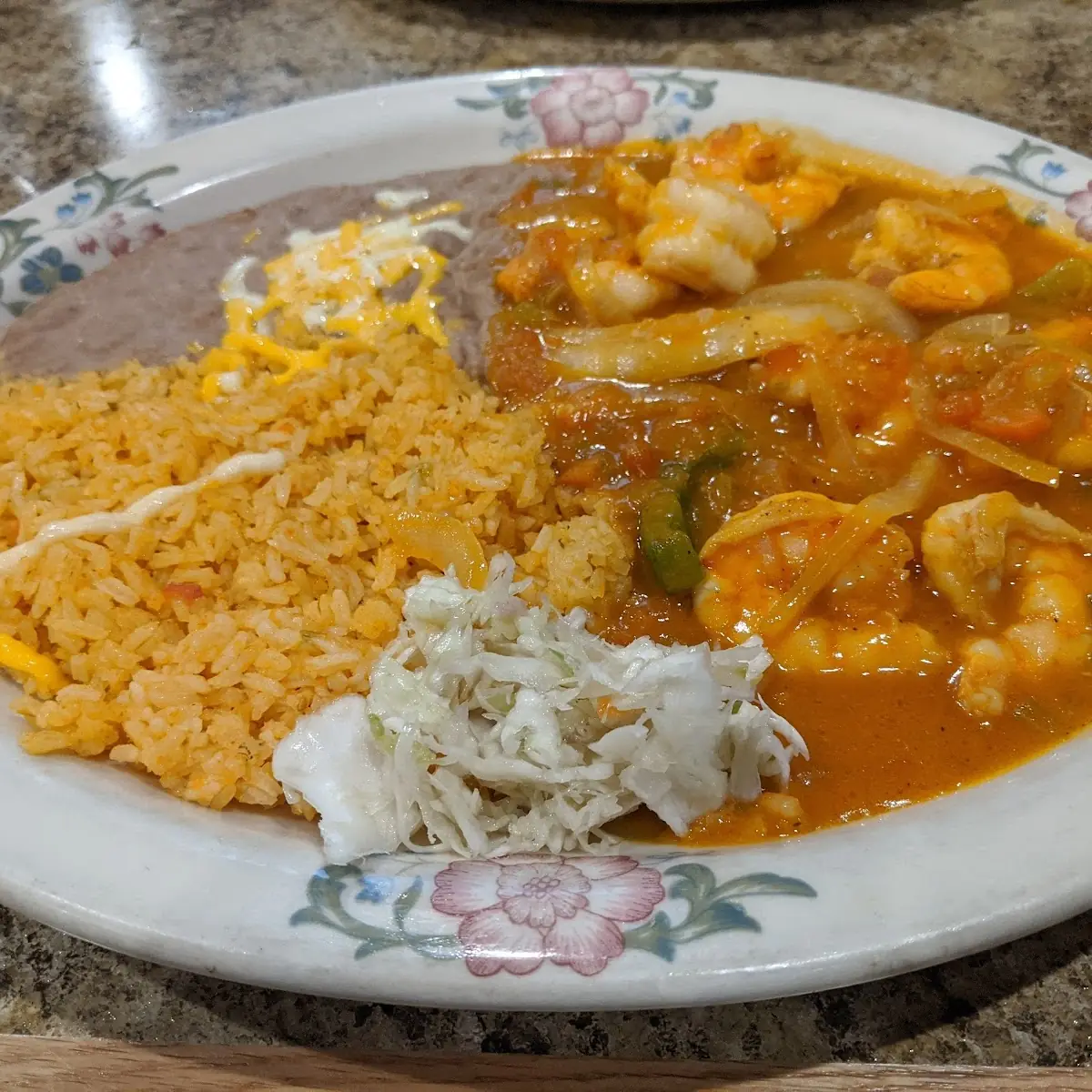 Camarones a La Mexicana
