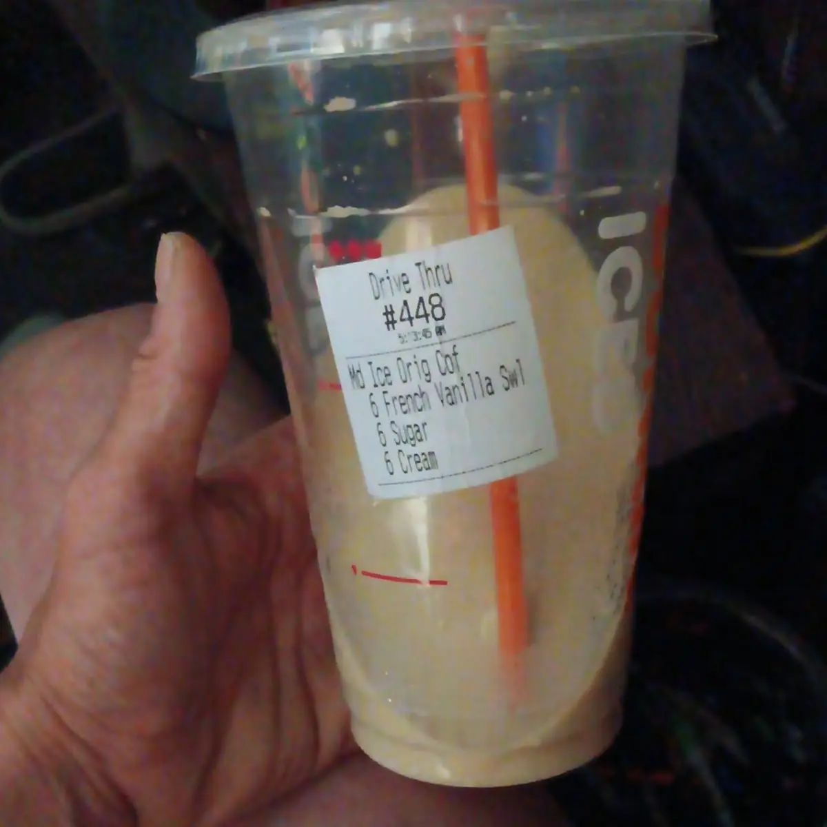 French Vanilla Ice Coffee