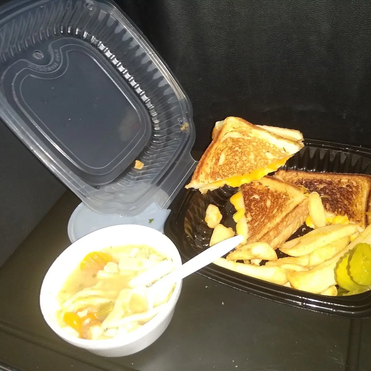 Grilled Cheese and Potato Fries