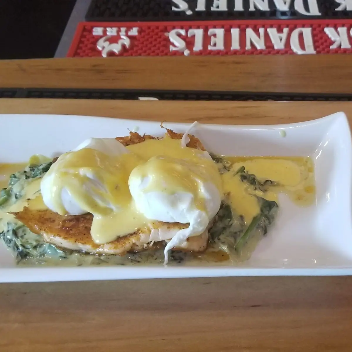 Blackened Salmon Benedict