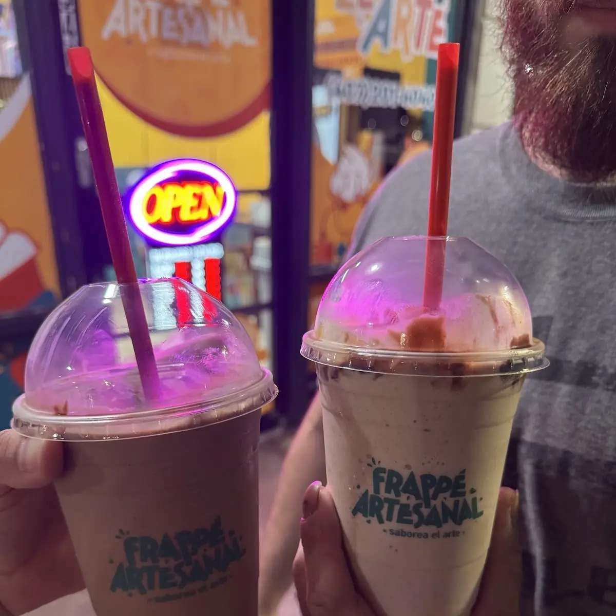Nutella Cheesecake Frappe