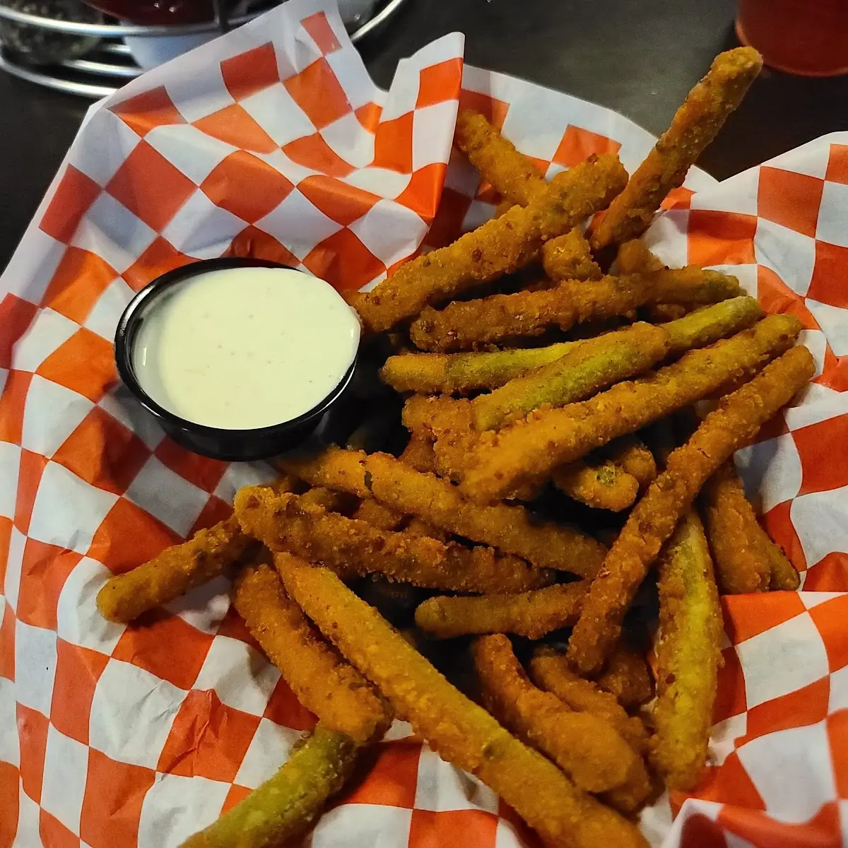 Fried Spicy Green Beans