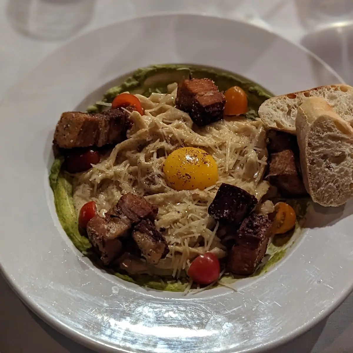 Pork Belly Carbonara