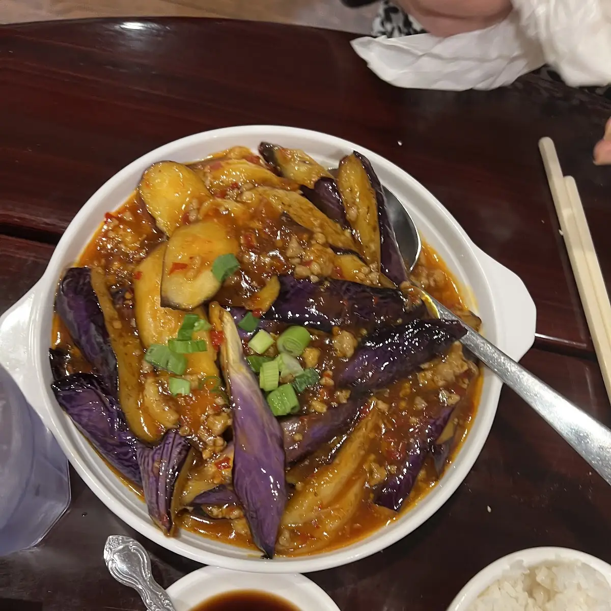 l808 Eggplant w Garlic Sauce