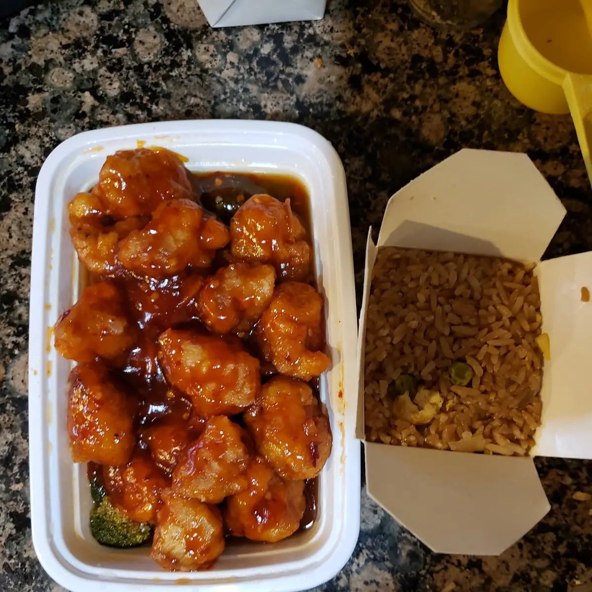 General TSO's Chicken Sweet & Sour Chicken Chicken & Mixed Veggies