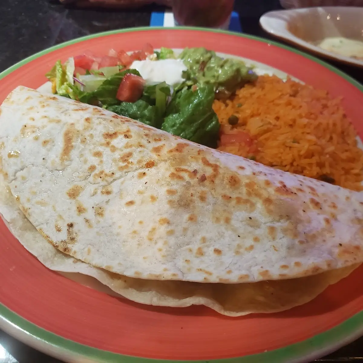 App Shrimp Quesadilla