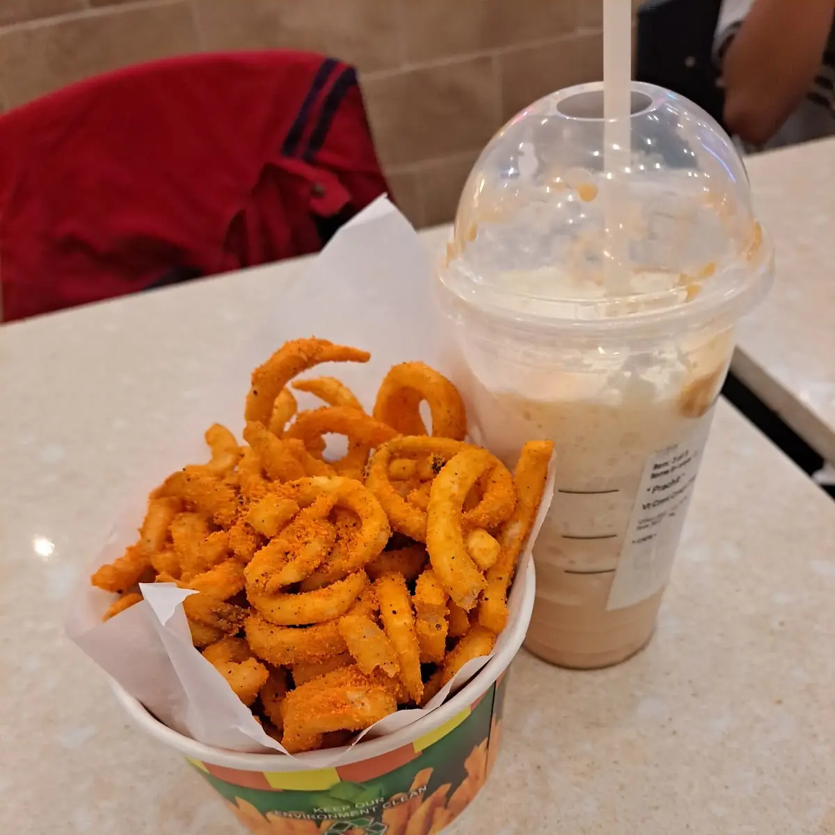 Potato Corner Garlic Parmesan Fries