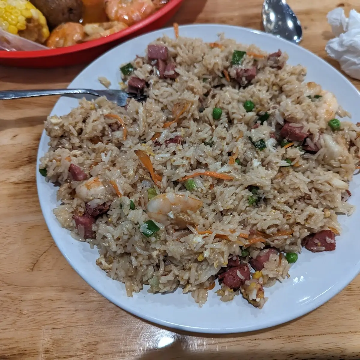 Crab and Shrimp Fried Rice