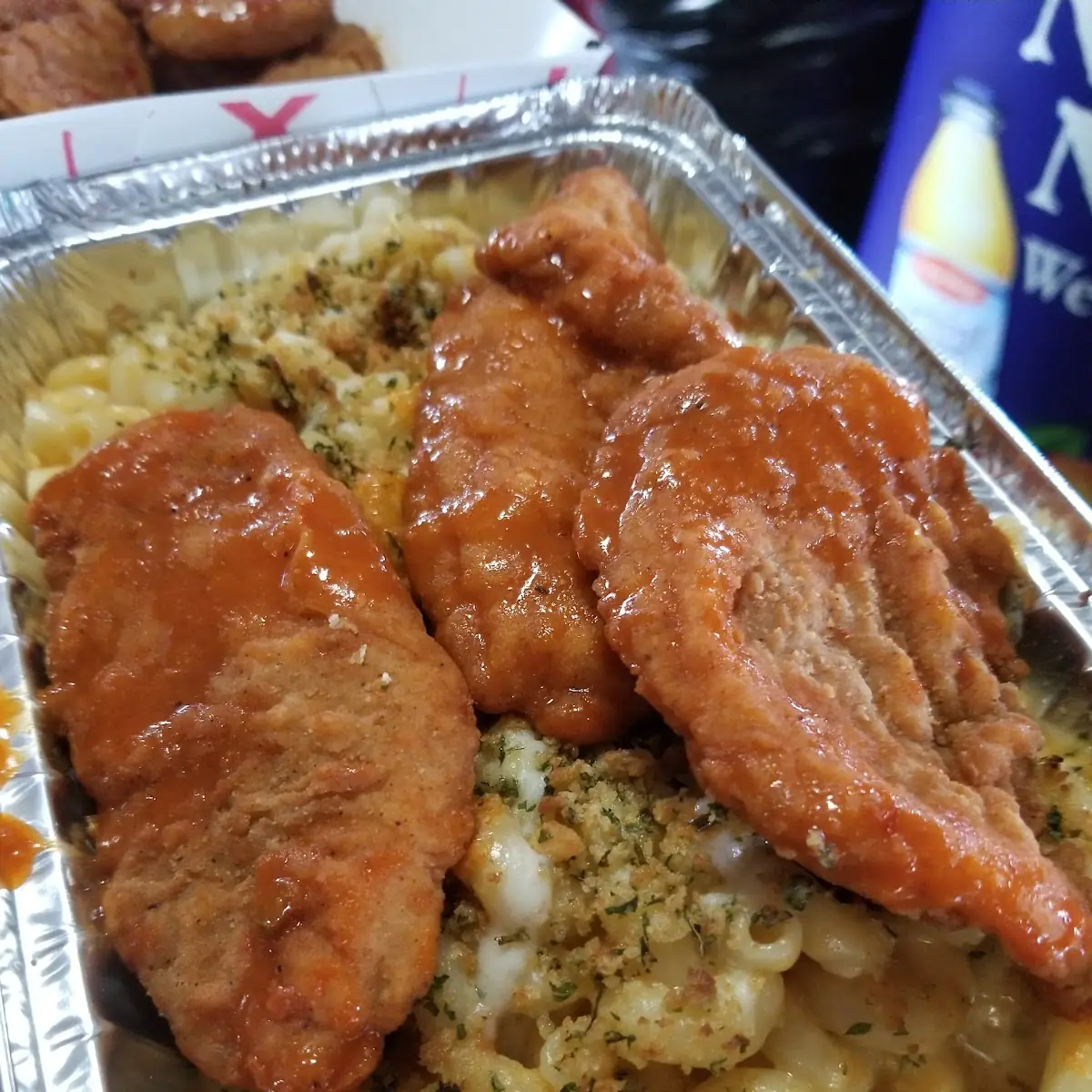 Buffalo Chicken Mac and Cheese