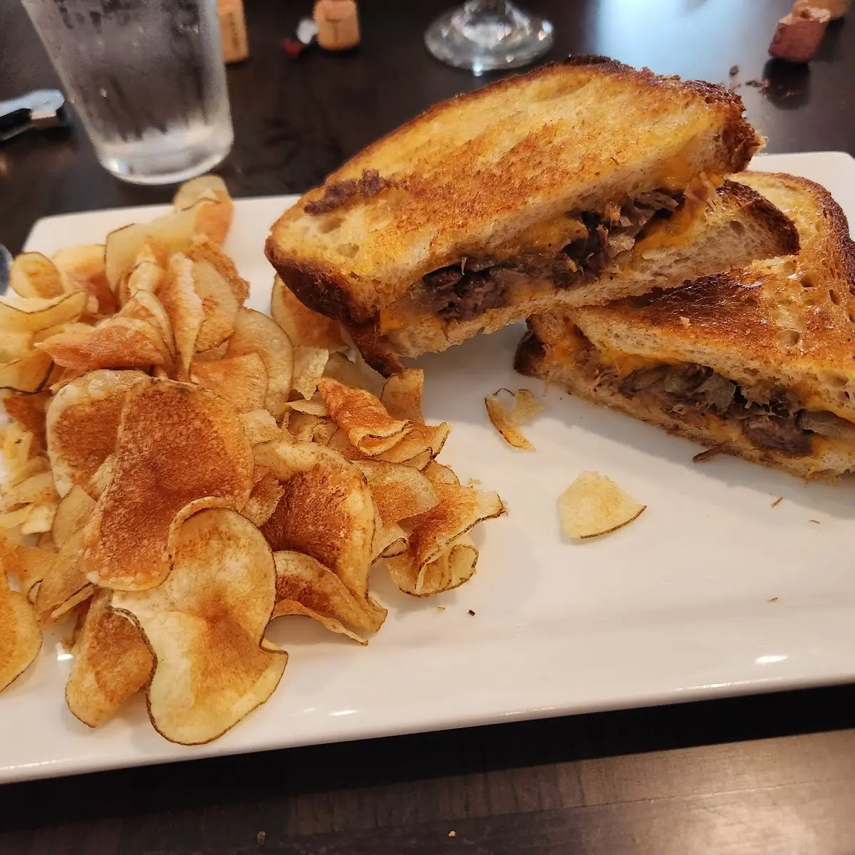 Rib Eye Grilled Cheese