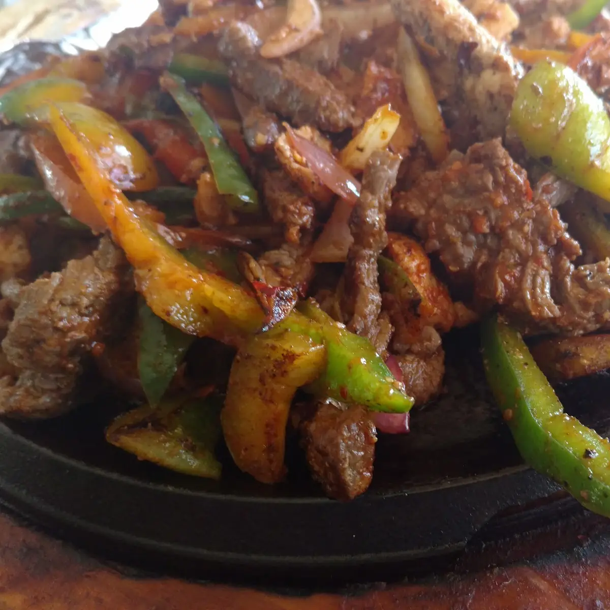 Chicken and Steak Fajitas