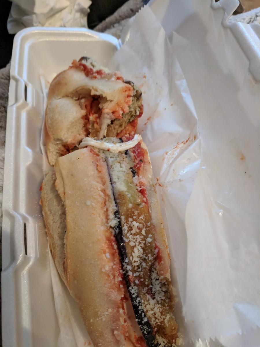 Eggplant Parmigiana Sub