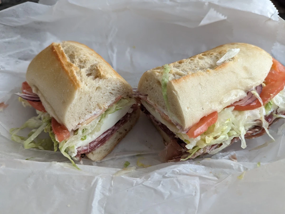 Ham and Salami Sandwich