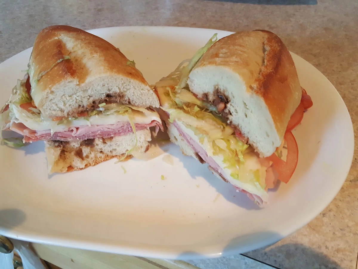 Ham Salami and Provolone