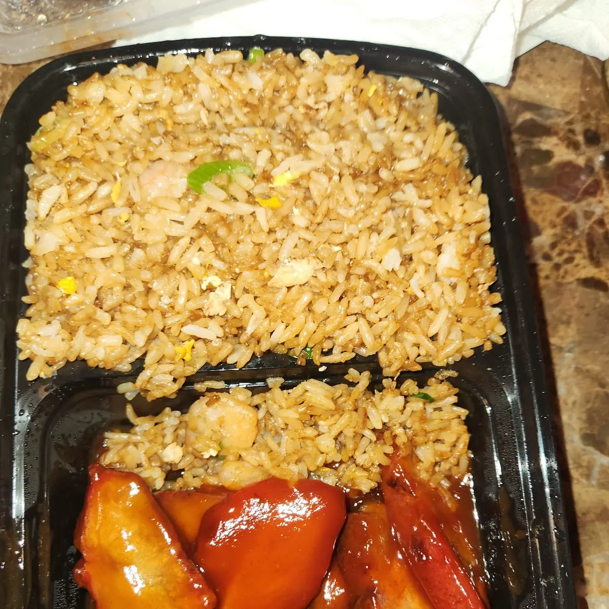 BBQ Pork & Shrimp Fried Rice