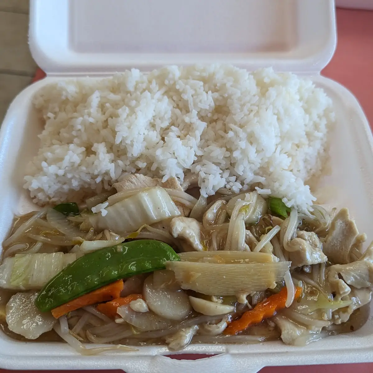 Chicken Chop Suey Lunch Special