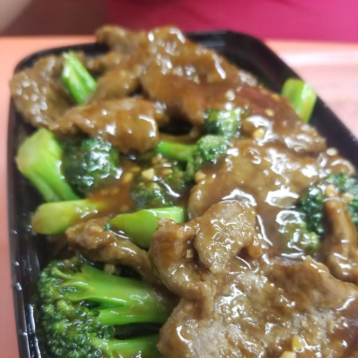 Honey Chicken and Beef and Broccoli