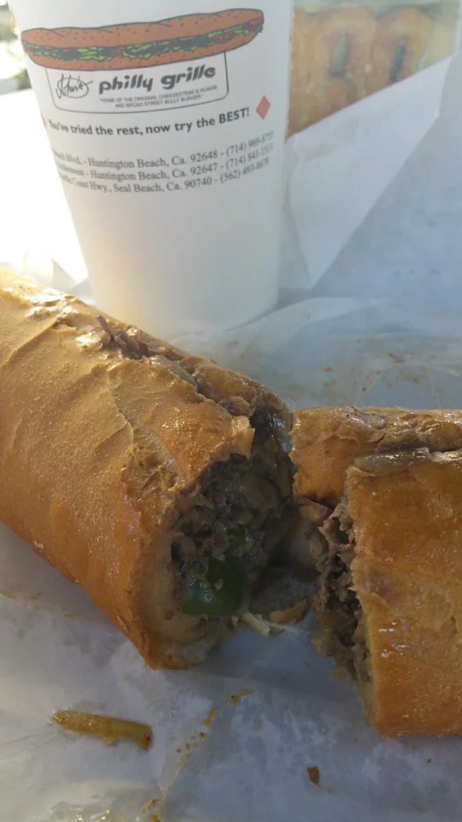 South Philly Cheese Steak 12 Inch