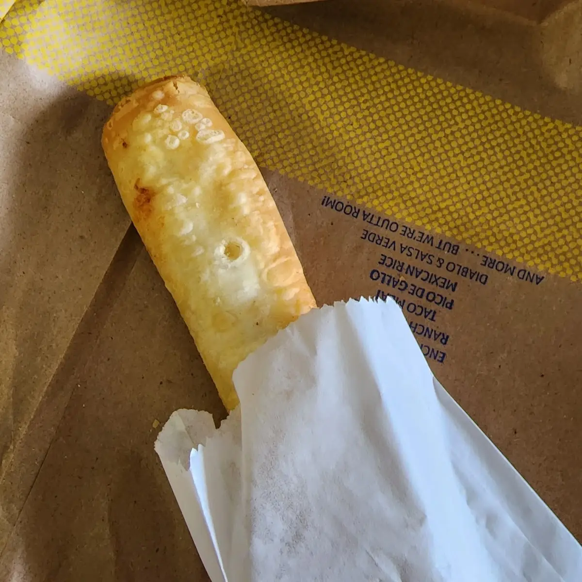 Crisp Burrito Combo Meal