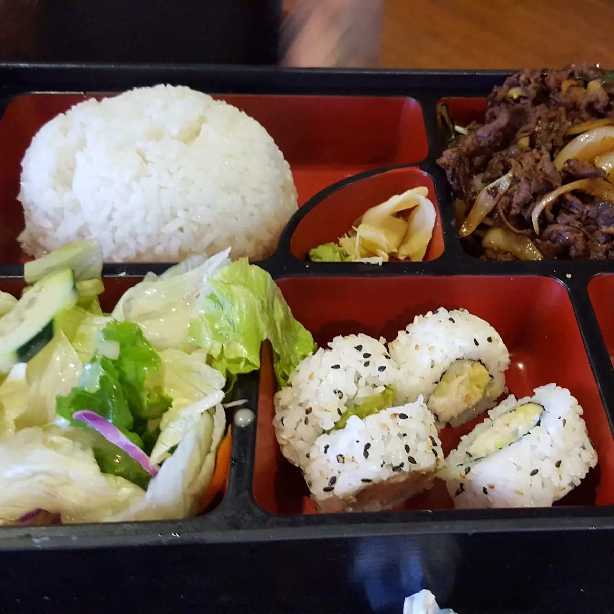 Teriyaki Beef Bento Box
