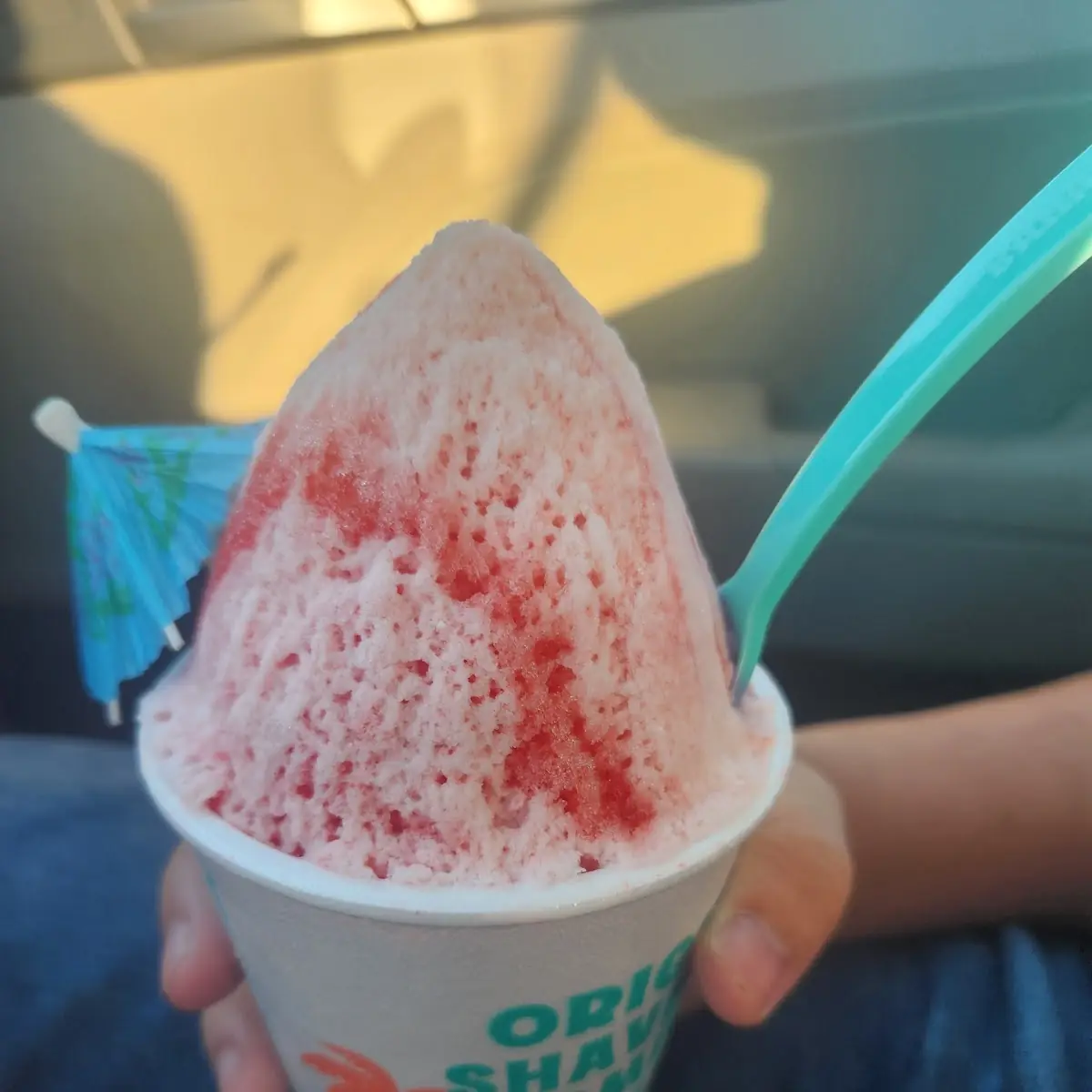 Strawberry Cheesecake Sno