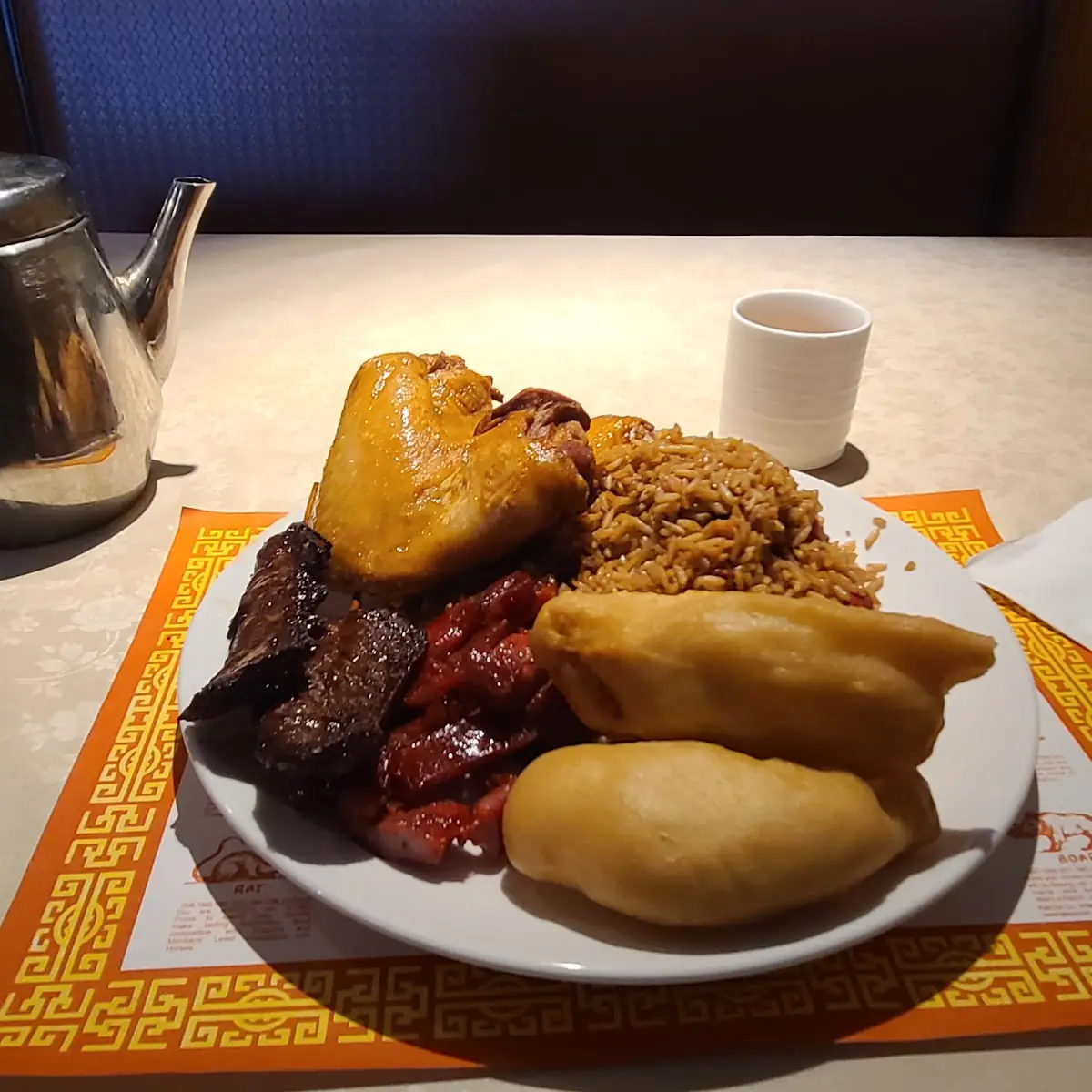 Egg Foo Young Chicken Wings Pork Fried Rice