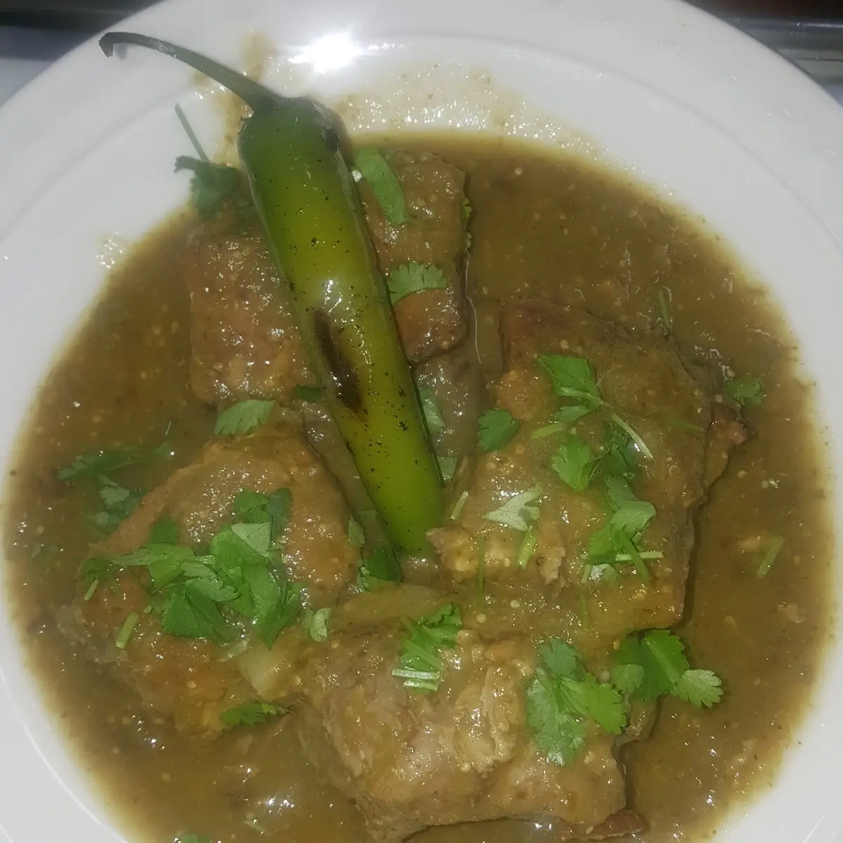 Pork Green Chile Verde