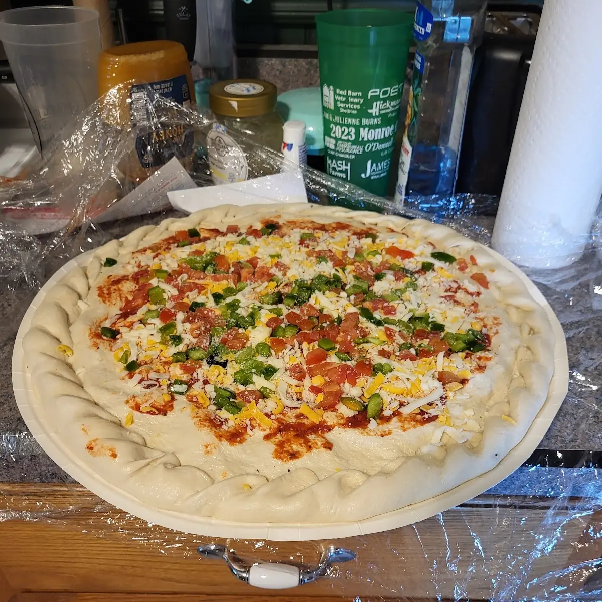 Stuffed Pizza