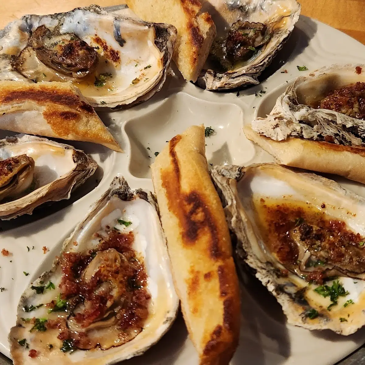 Grilled Oysters