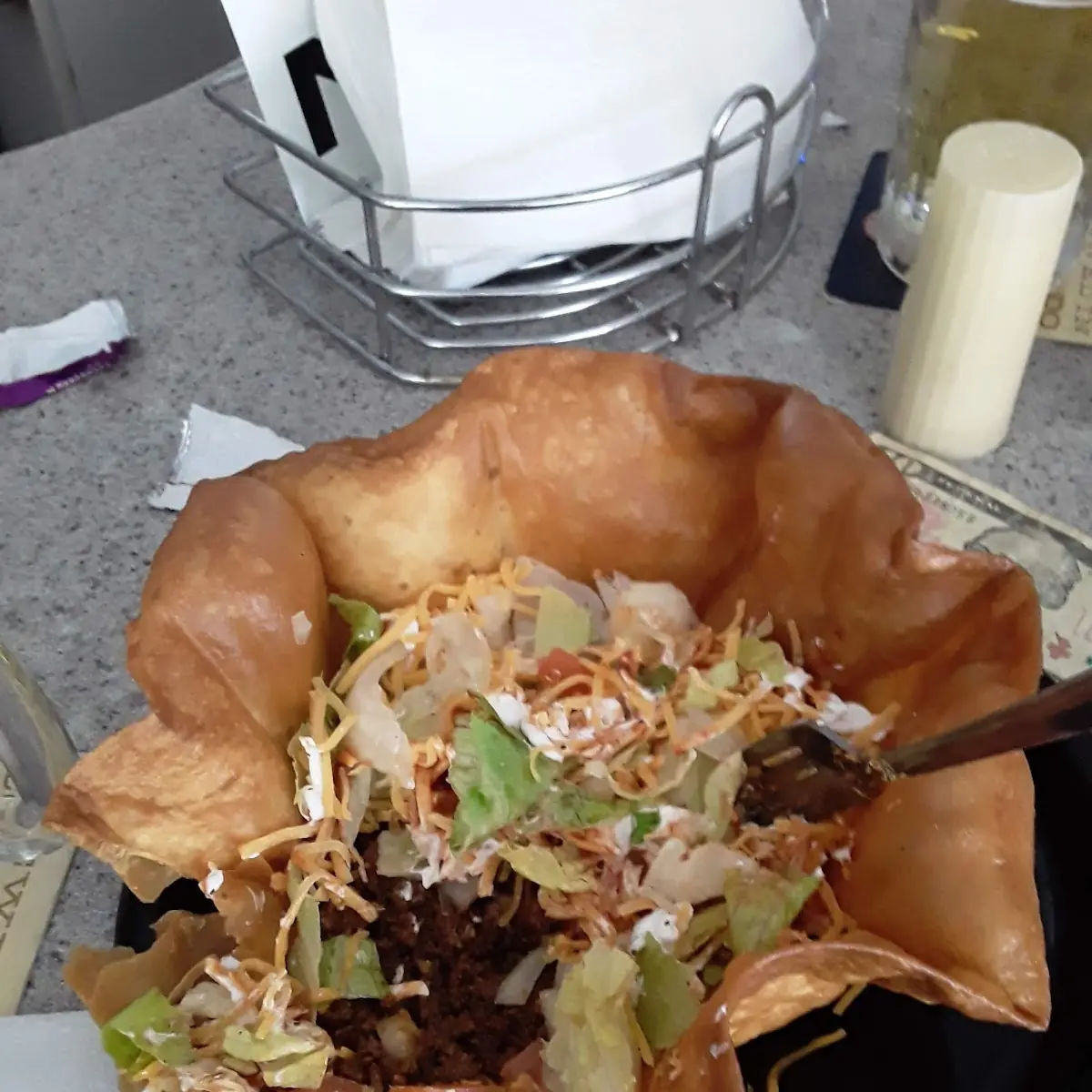 Beef Taco Salad