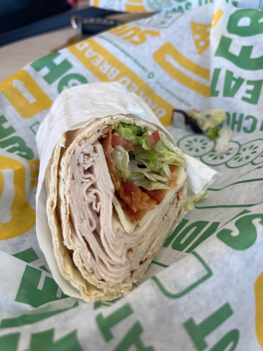 Turkey Bacon Avocado Wrap