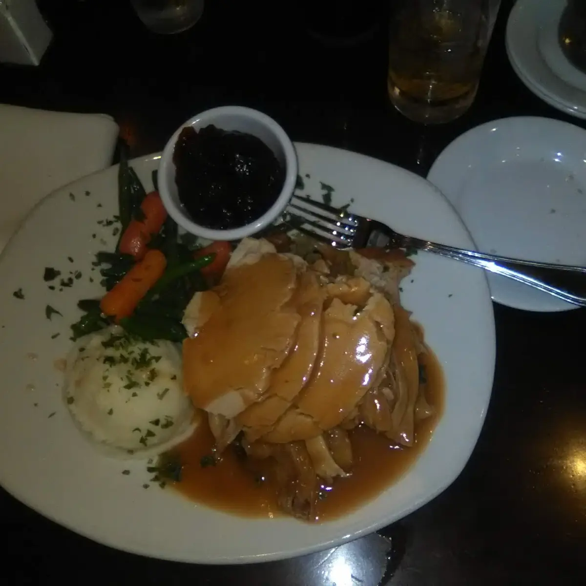Turkey with Mashed Potatoes