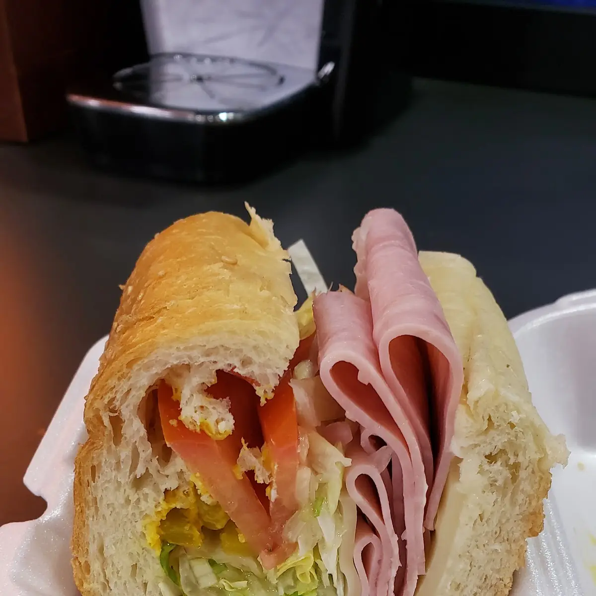Ham and Cheese Sandwich