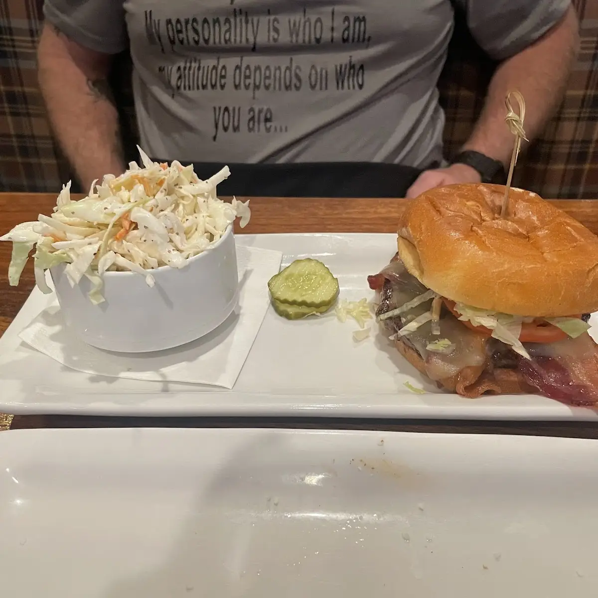 Double Bacon Burger