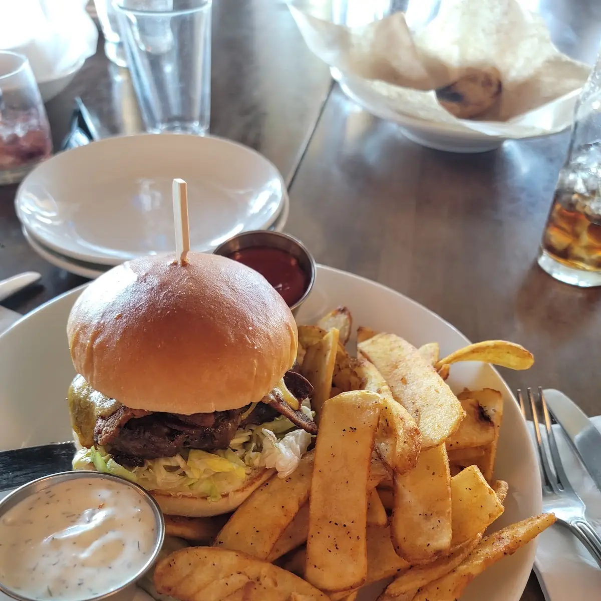 Grass Fed Cheeseburger Fries