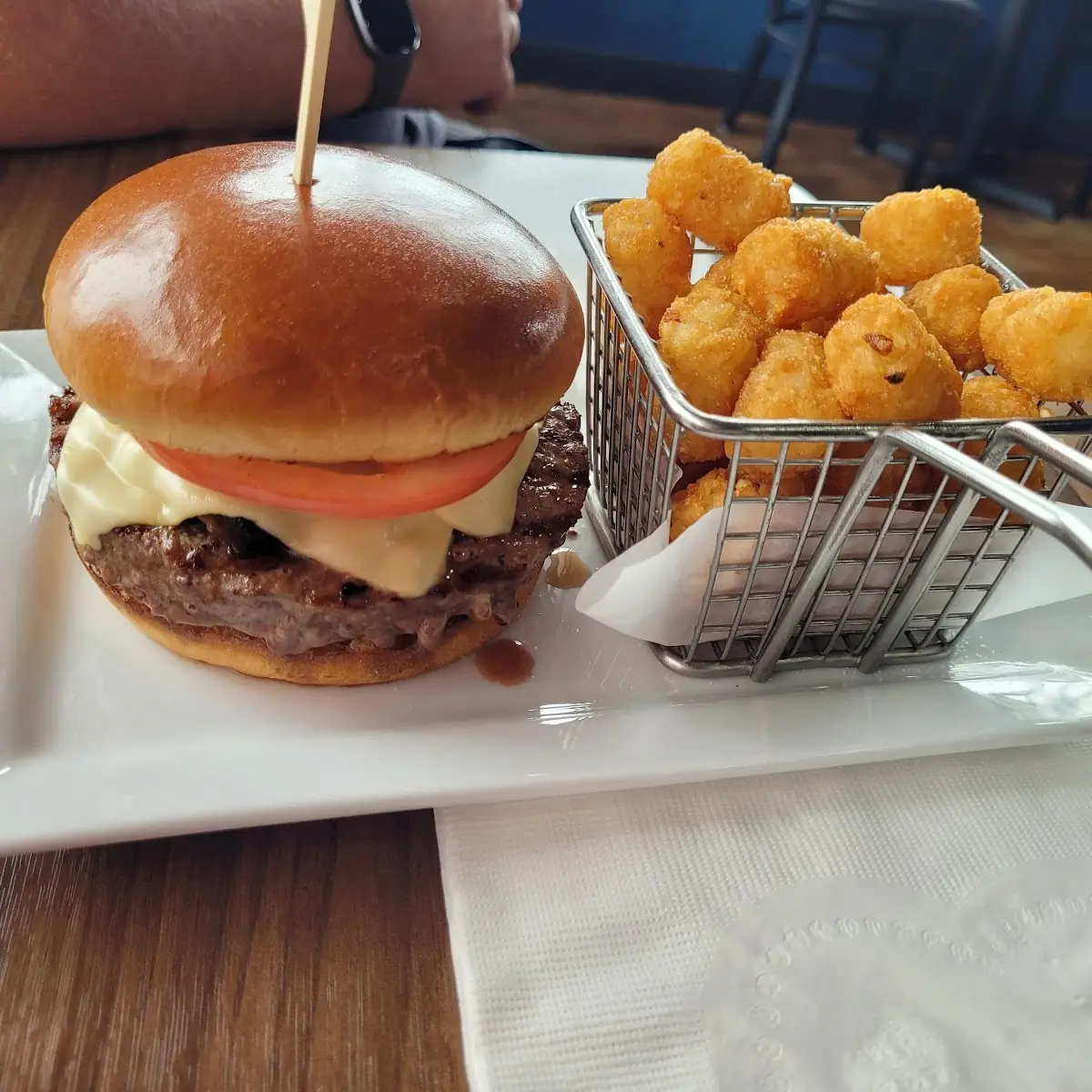 Mushroom Swiss Burger