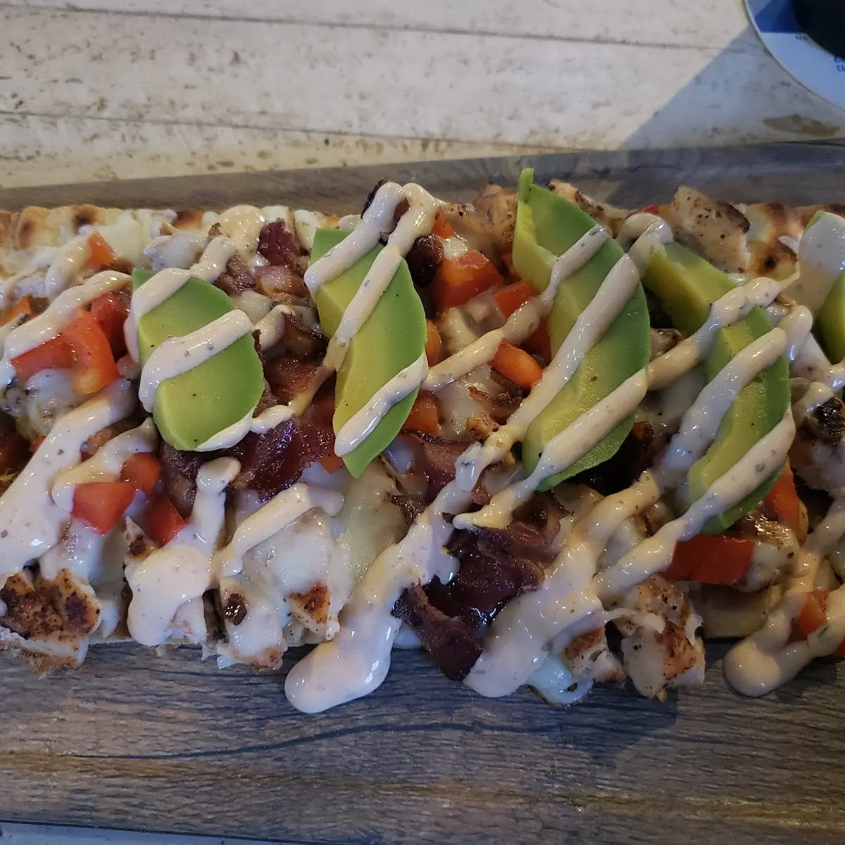 Chipotle Chicken Flatbread