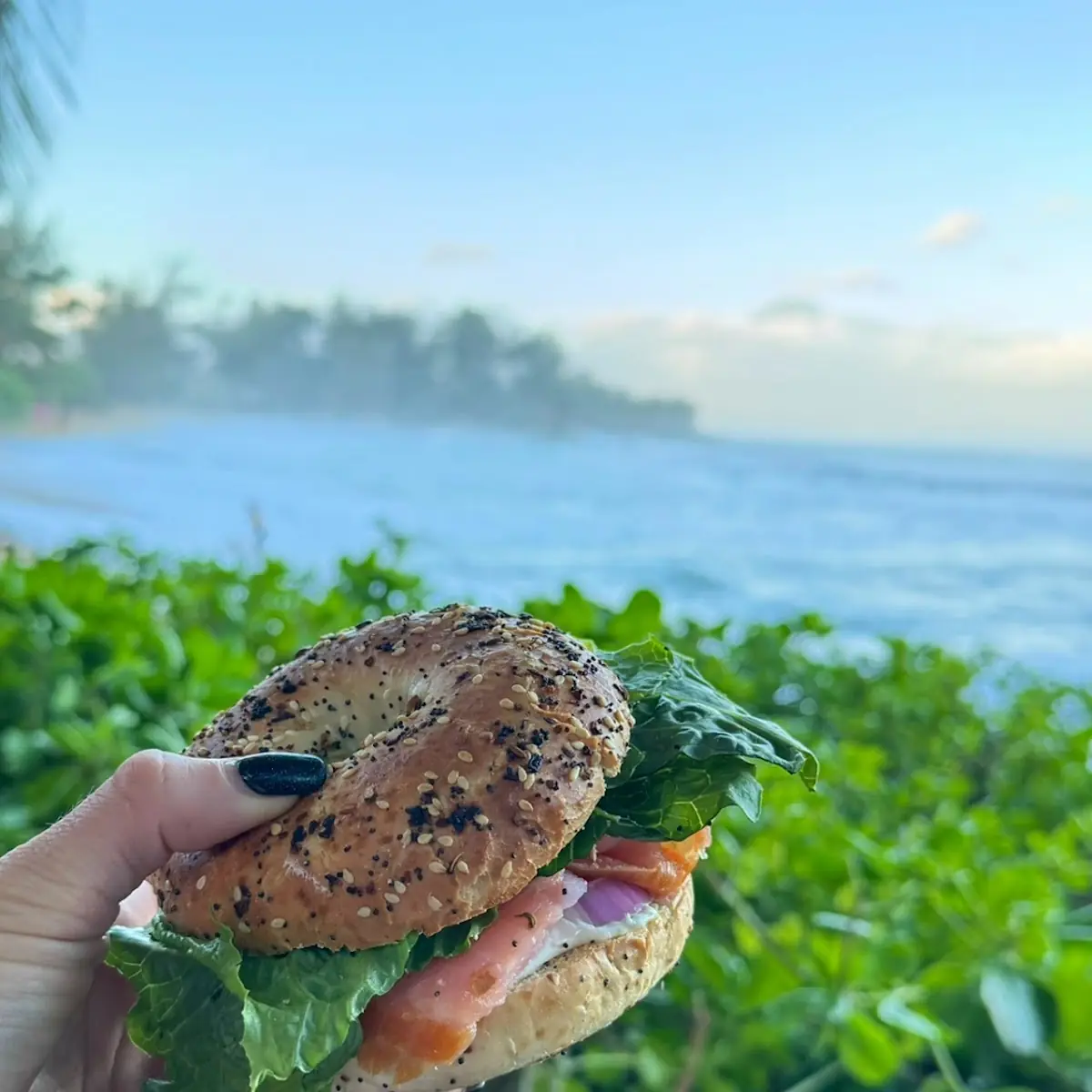 Bagel with Smoked Salmon
