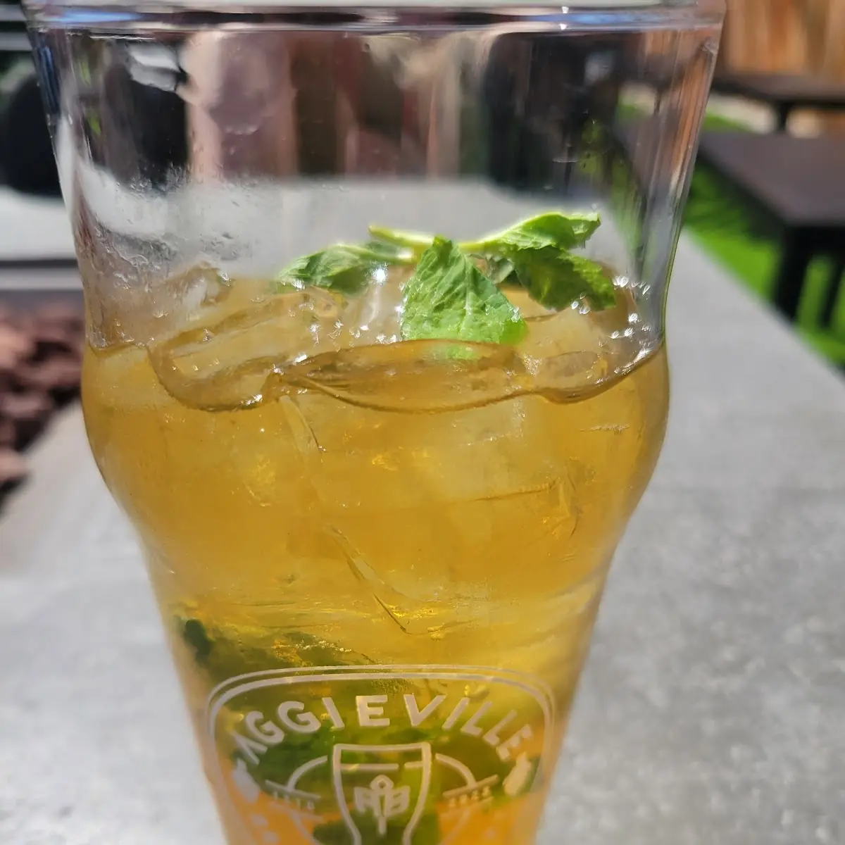 Mint Peach Tea