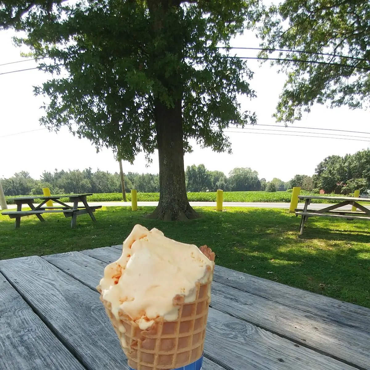 Peach Ice Cream