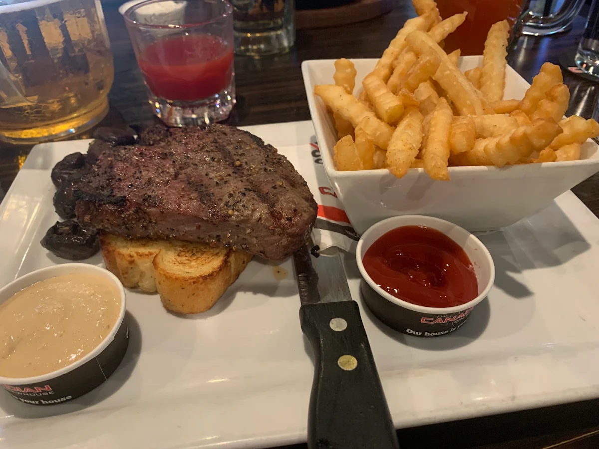 Steak Sandwich, The Canadian Brewhouse (Okotoks)