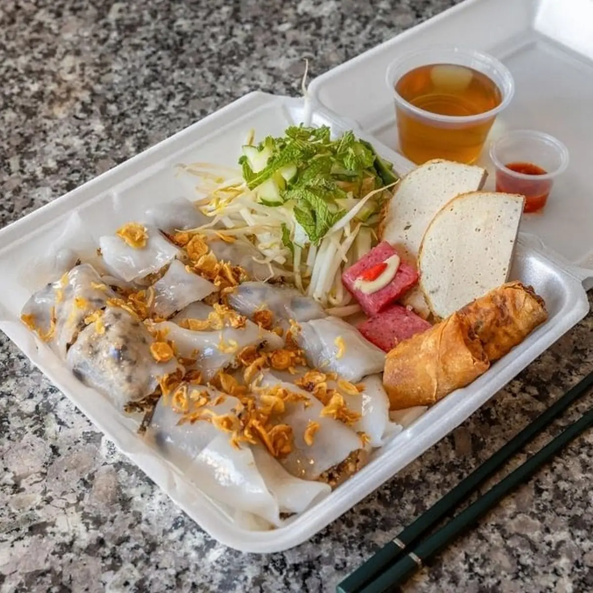 Steamed Rice Rolls