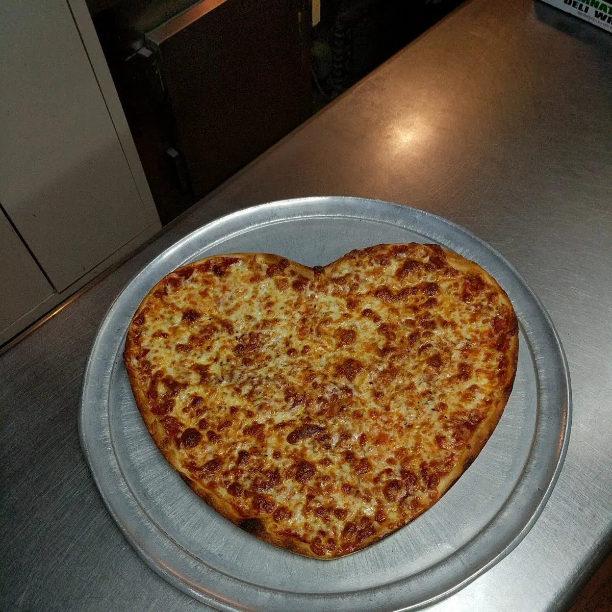 Heart Shaped Pizza